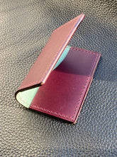 Load image into Gallery viewer, Our men&#39;s wallets are meticulously hand stitched using the finest leathers from around the world, whether you are looking for Italian vegetable tanned leather, shell Cordovan or exotic leathers then www.leathercompositions.com are able to produce something unique to you. Choose from our wallets in store or design your own unique colour and leather scheme
